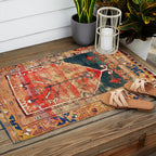 Konya Central Anatolian Niche Rug Print Outdoor Rug Gallery Image 2
