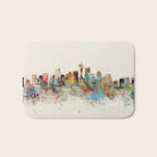 seattle skyline Bath Mat Gallery Image 1
