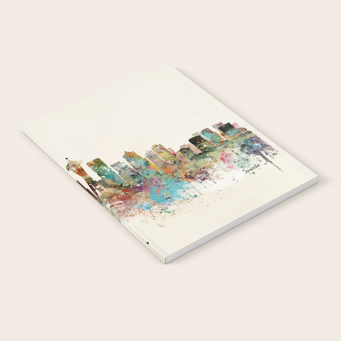 seattle skyline Notebook Gallery Image 1