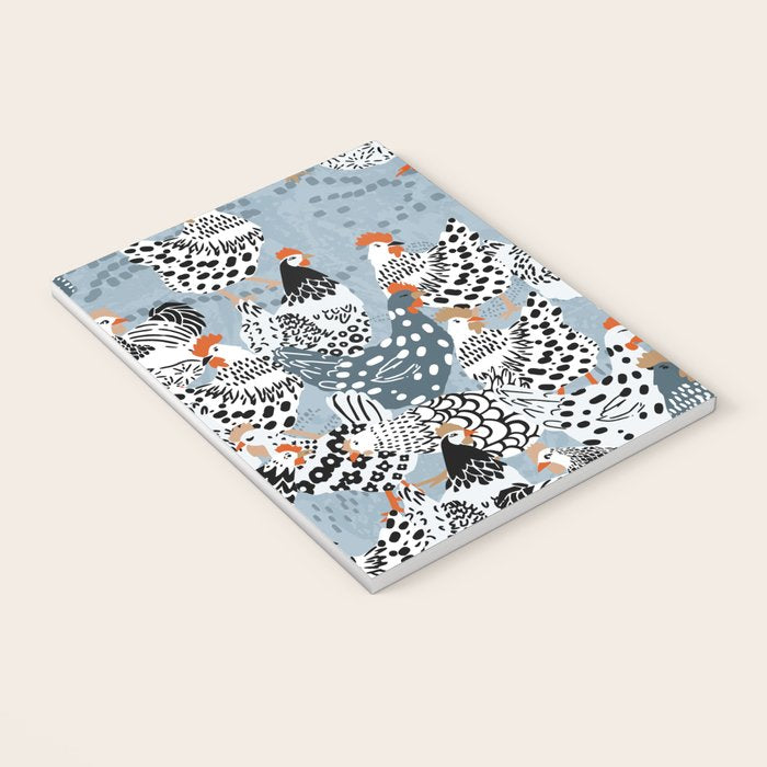 Favorite chickens blue Notebook Gallery Image 3