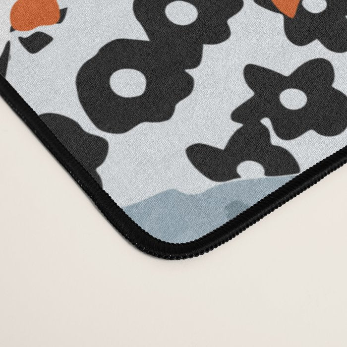 Favorite chickens blue Desk Mat Gallery Image 4