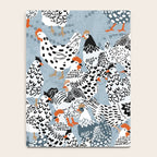 Favorite chickens blue Notebook Gallery Image 4