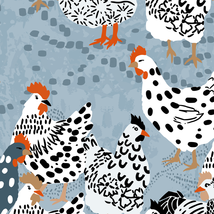 Favorite chickens blue Coffee Mug Gallery Image 2