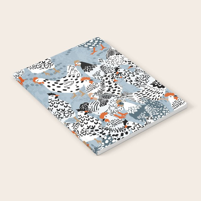 Favorite chickens blue Notebook Gallery Image 2