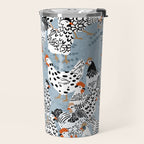 Favorite chickens blue Travel Mug Gallery Image 2