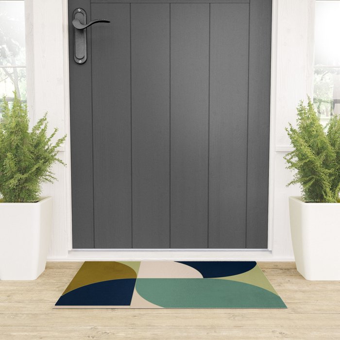 Geometric Shapes 249 Welcome Mat Gallery Image 3