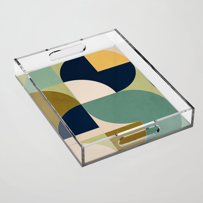 Geometric Shapes 249 Acrylic Tray Gallery Image 1