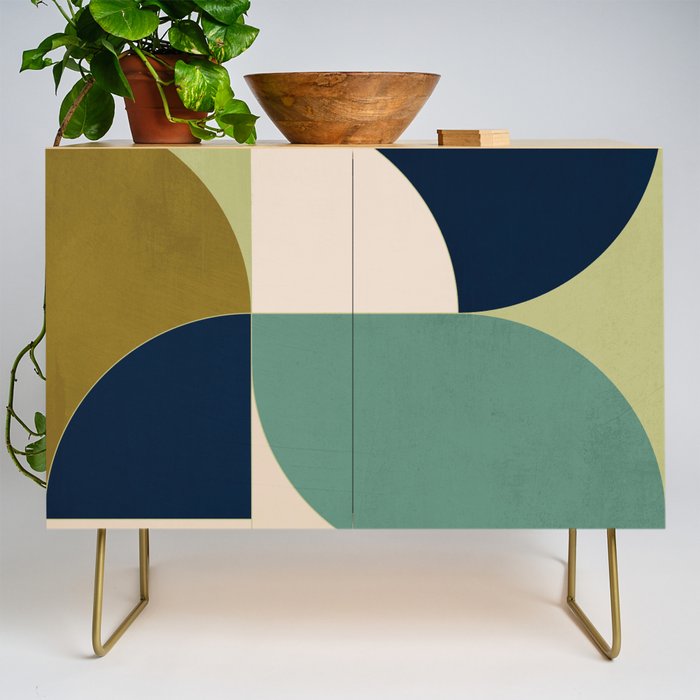 Geometric Shapes 249 Credenza Gallery Image 1
