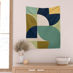Geometric Shapes 249 Wall Tapestry Gallery Image 2
