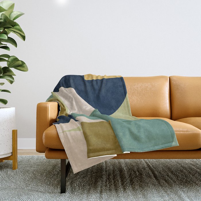 Geometric Shapes 249 Throw Blanket Gallery Image 1