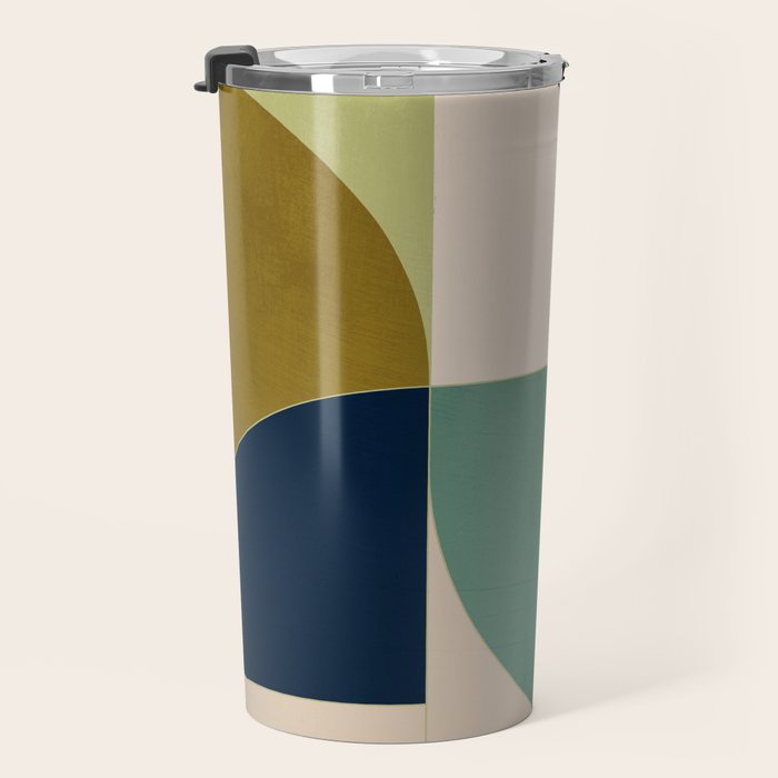 Geometric Shapes 249 Travel Mug Gallery Image 3