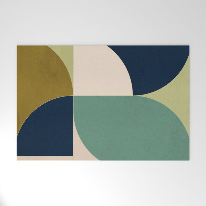 Geometric Shapes 249 Welcome Mat Gallery Image 1