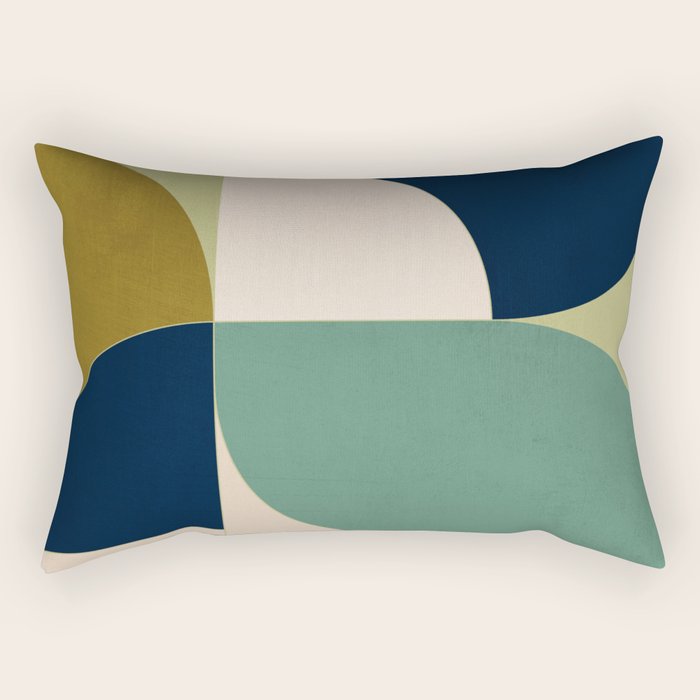 Geometric Shapes 249 Rectangular Pillow Gallery Image 1