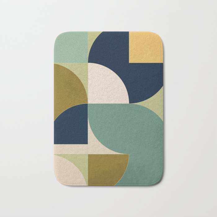 Geometric Shapes 249 Bath Mat Gallery Image 1