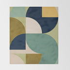 Geometric Shapes 249 Throw Blanket Gallery Image 2