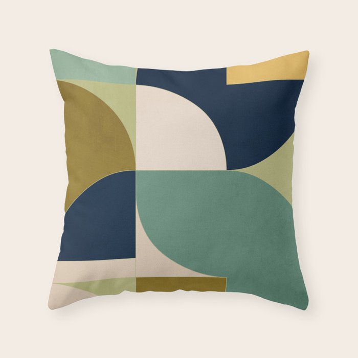 Geometric Shapes 249 Throw Pillow Gallery Image 6
