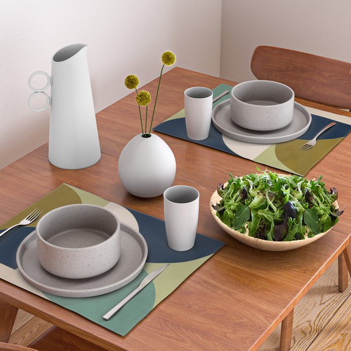 Geometric Shapes 249 Placemat Gallery Image 2