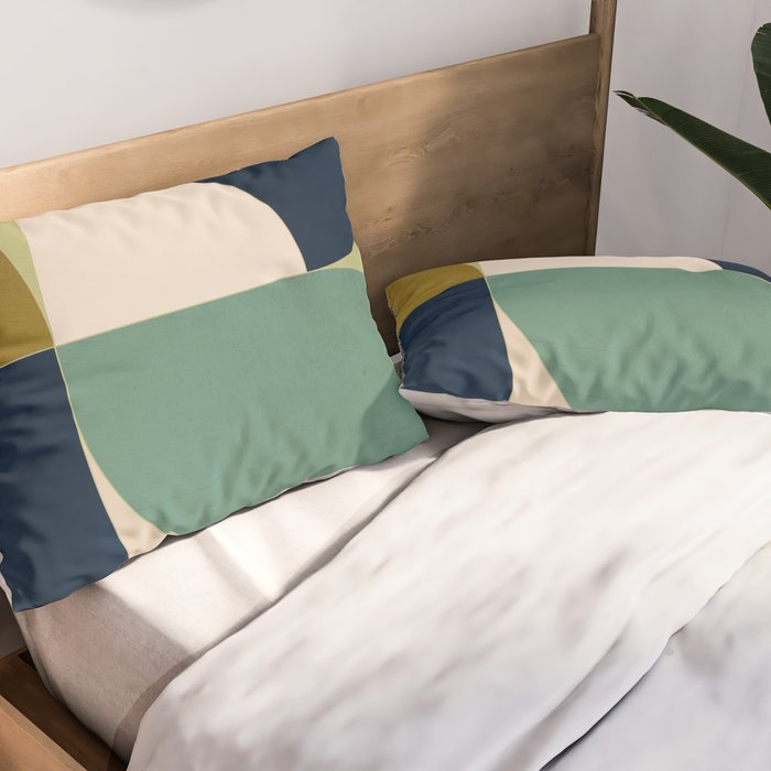 Geometric Shapes 249 Pillow Sham Gallery Image 2
