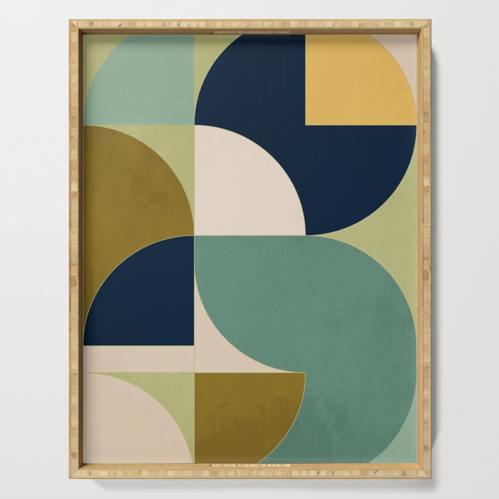 Geometric Shapes 249 Serving Tray Gallery Image 1