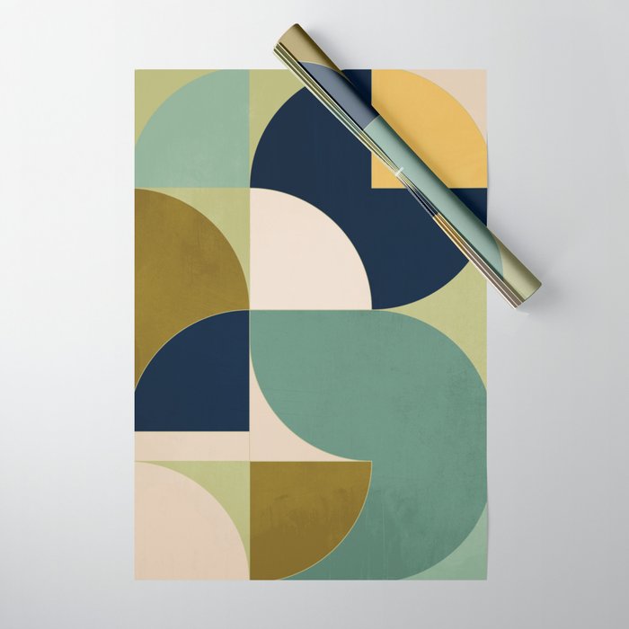 Geometric Shapes 249 Wrapping Paper Gallery Image 1
