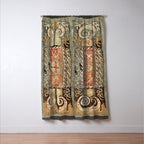 Kaitag 18th Century Caucasian Embroidery Print Window Curtain Gallery Image 3