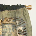 Kaitag 18th Century Caucasian Embroidery Print Window Curtain Gallery Image 2