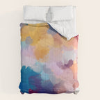 New Beginnings In Full Color | Abstract Texture Color Design Comforter Gallery Image 6