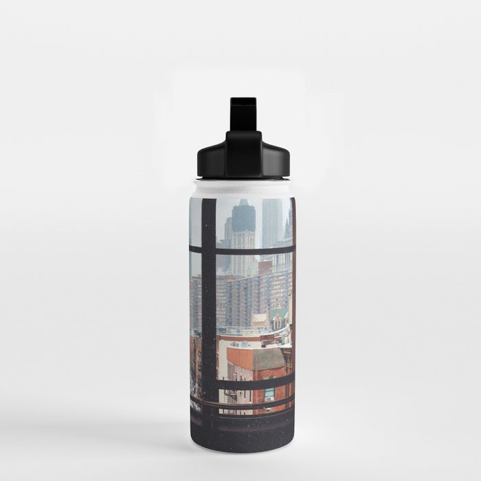 New York City Window Water Bottle Gallery Image 2