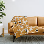 spring summer garden  Throw Blanket Gallery Image 1