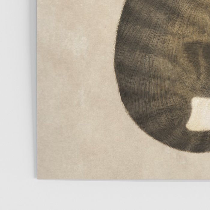 Minhwa: cat & butterflies (Korean traditional/folk art) Poster Gallery Image 3