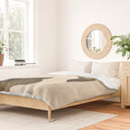 Minhwa: cat & butterflies (Korean traditional/folk art) Duvet Cover Gallery Image 2