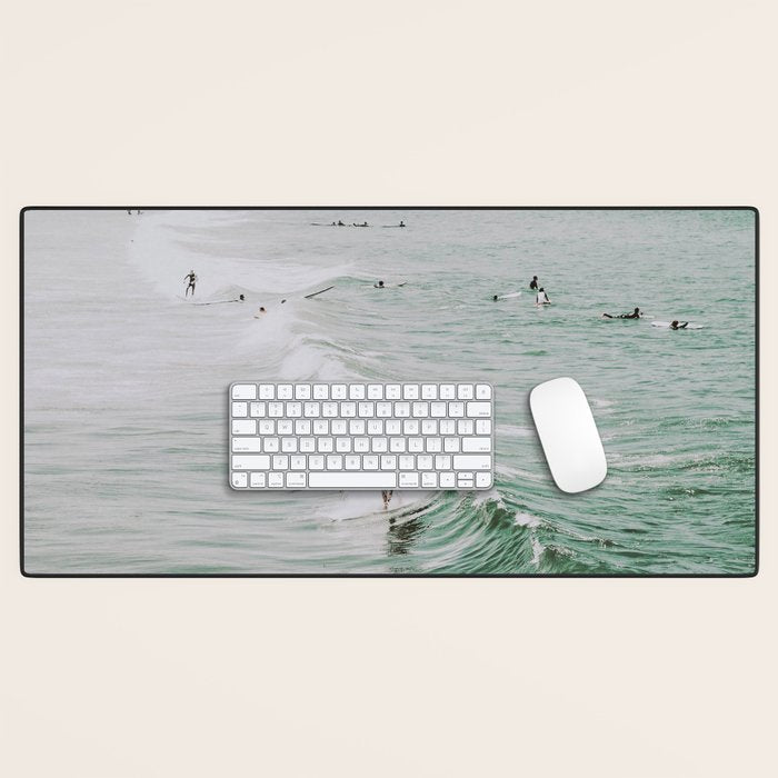 lets surf iv - venice beach - california Desk Mat Gallery Image 1