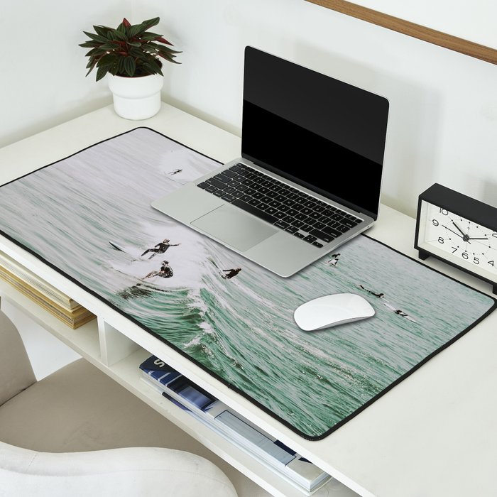 lets surf iv - venice beach - california Desk Mat Gallery Image 2