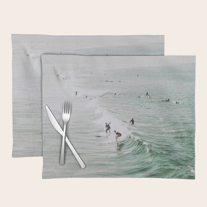 lets surf iv - venice beach - california Placemat Gallery Image 1