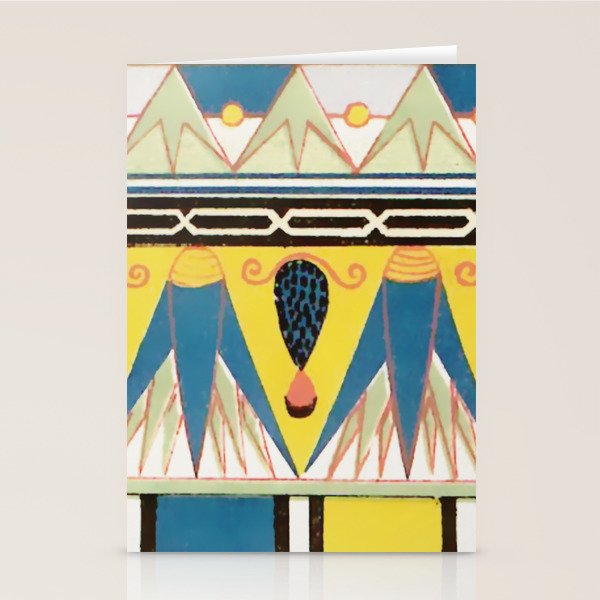 Ancient Egyptian Ornament Stationery Card Gallery Image 2