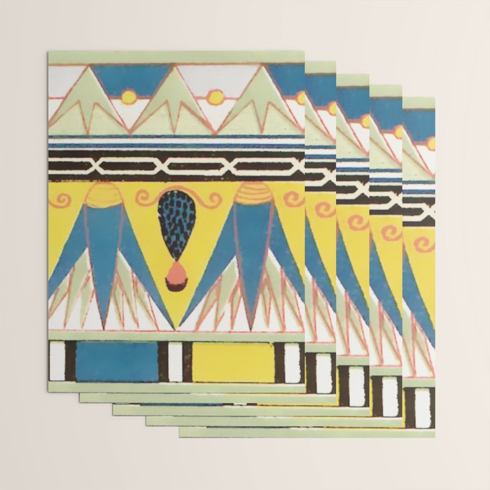 Ancient Egyptian Ornament Wrapping Paper Gallery Image 3