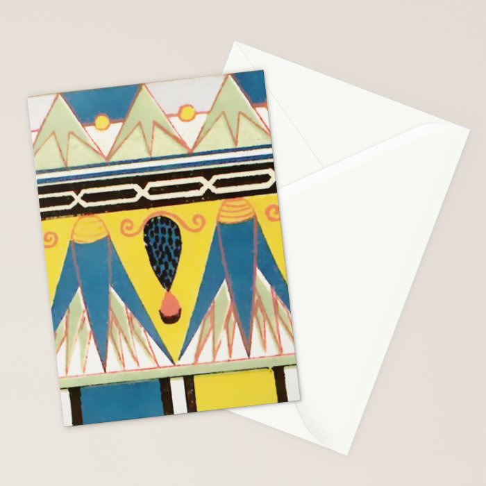Ancient Egyptian Ornament Stationery Card Gallery Image 2