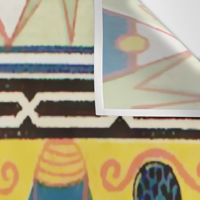 Ancient Egyptian Ornament Wall Tapestry Gallery Image 3