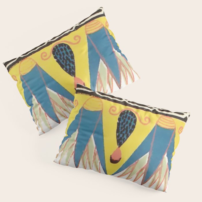 Ancient Egyptian Ornament Pillow Sham Gallery Image 3