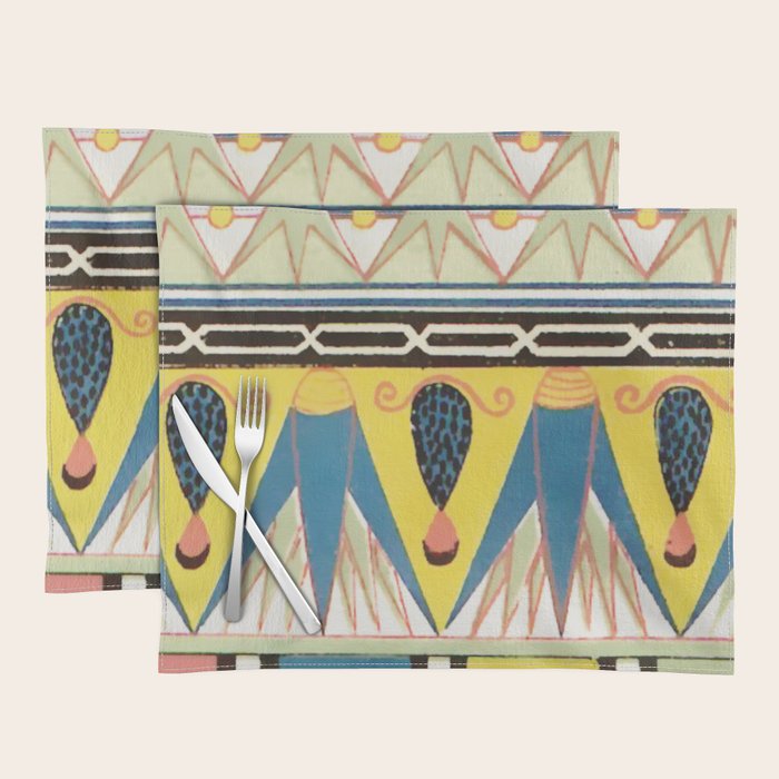 Ancient Egyptian Ornament Placemat Gallery Image 1