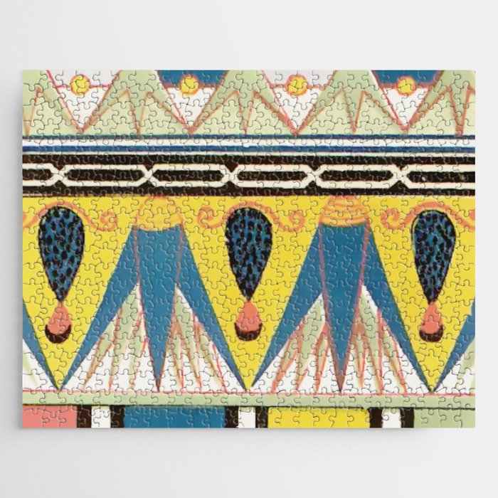 Ancient Egyptian Ornament Jigsaw Puzzle Gallery Image 1