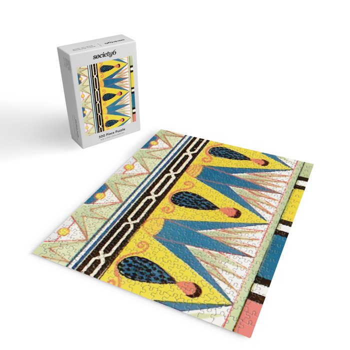 Ancient Egyptian Ornament Jigsaw Puzzle Gallery Image 2
