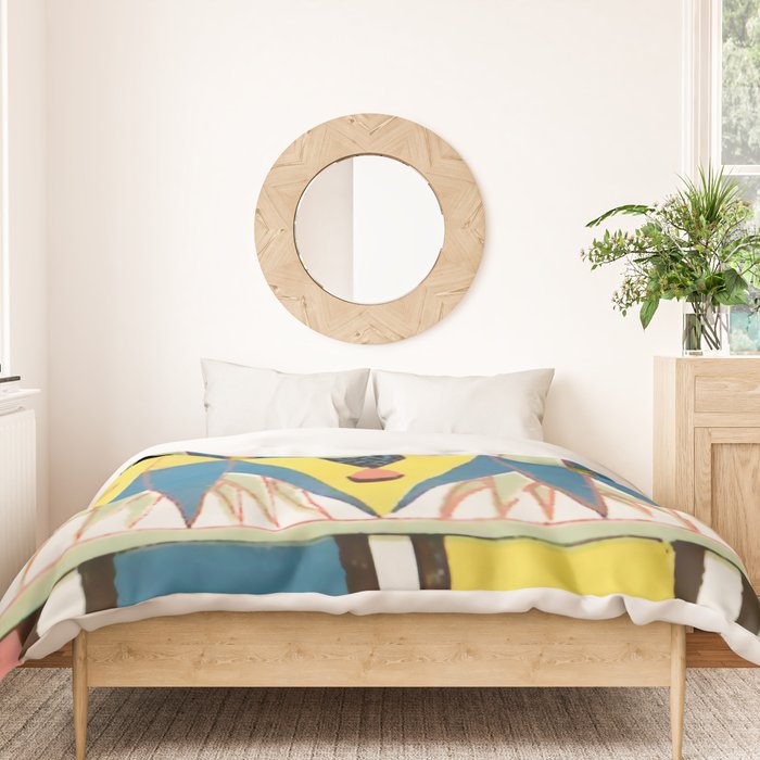 Ancient Egyptian Ornament Duvet Cover Gallery Image 3