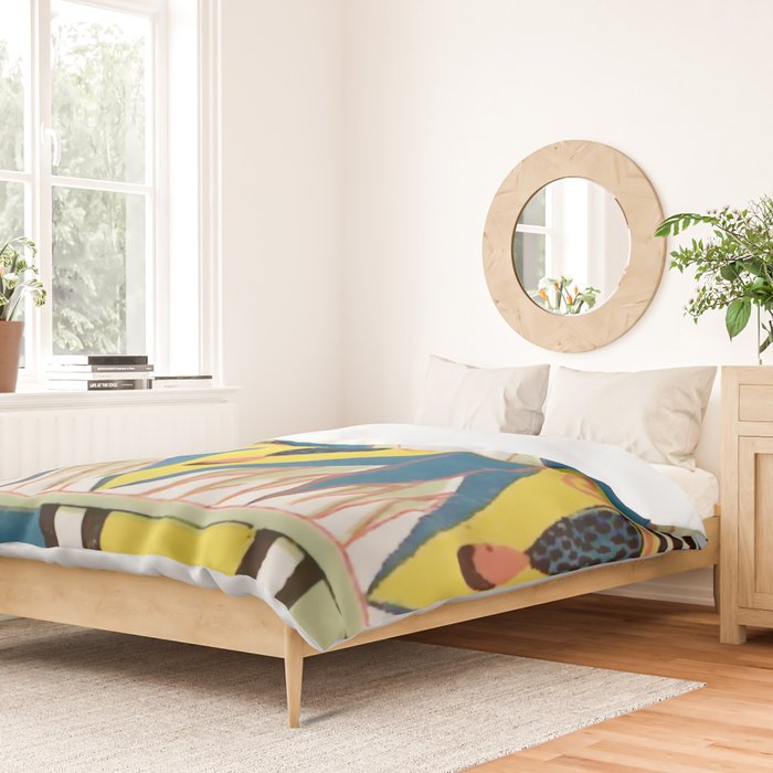 Ancient Egyptian Ornament Duvet Cover Gallery Image 2