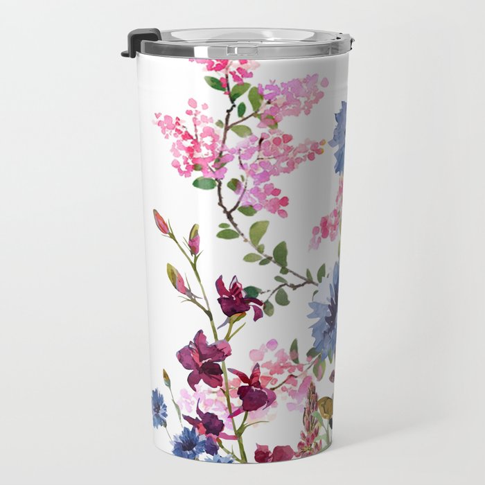 Wildflowers IV Travel Mug Gallery Image 3