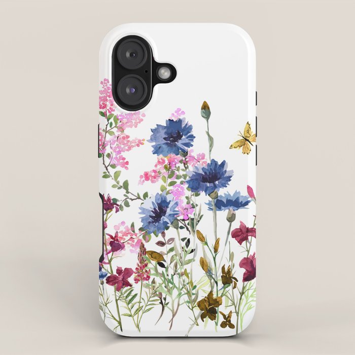 Wildflowers IV iPhone Case Gallery Image 1