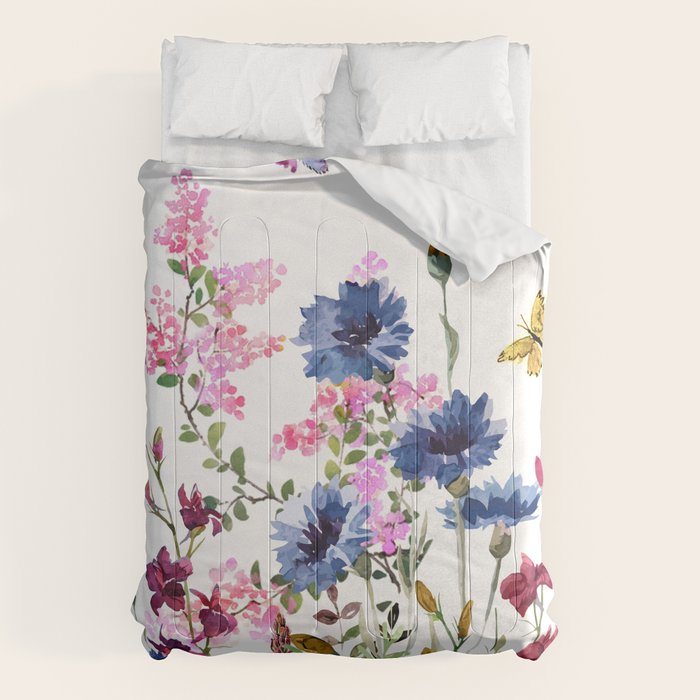 Wildflowers IV Comforter Gallery Image 1
