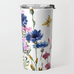 Wildflowers IV Travel Mug Gallery Image 2