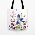 Wildflowers IV Tote Bag Gallery Image 1
