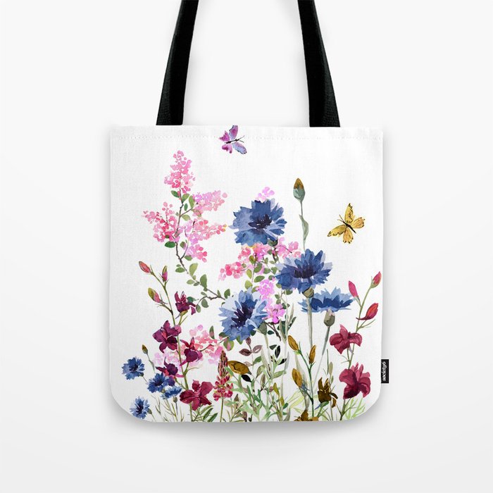 Wildflowers IV Tote Bag Gallery Image 1